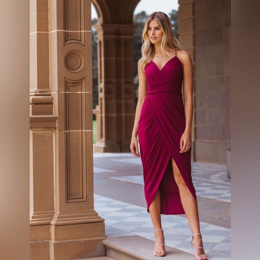Ever New Charlotte Draped Maxi Size 2